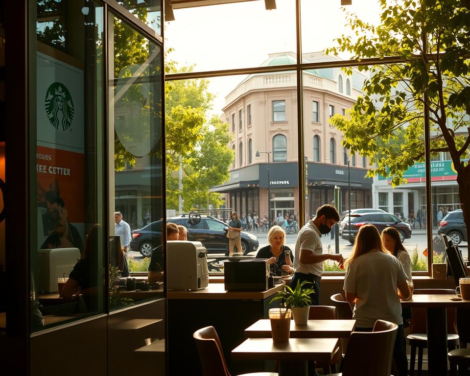 Starbucks store in Australia